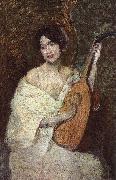 Alden J Weir, Lady with a Mandolin